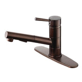 Saturni Single-Handle Pull-Out Kitchen Faucet
