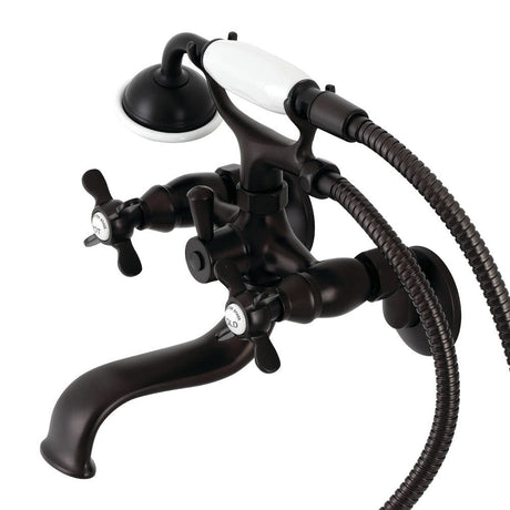 Serzer Wall-Mount Tub Faucet with Hand Shower