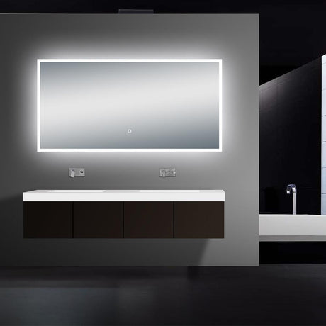 Shetland 48" Rectangle Illuminated Bathroom/Vanity Wall Mirror