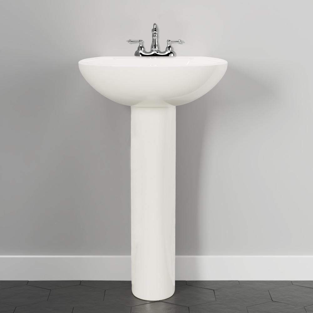 Solon 100 Vitreous China Pedestal Sink
