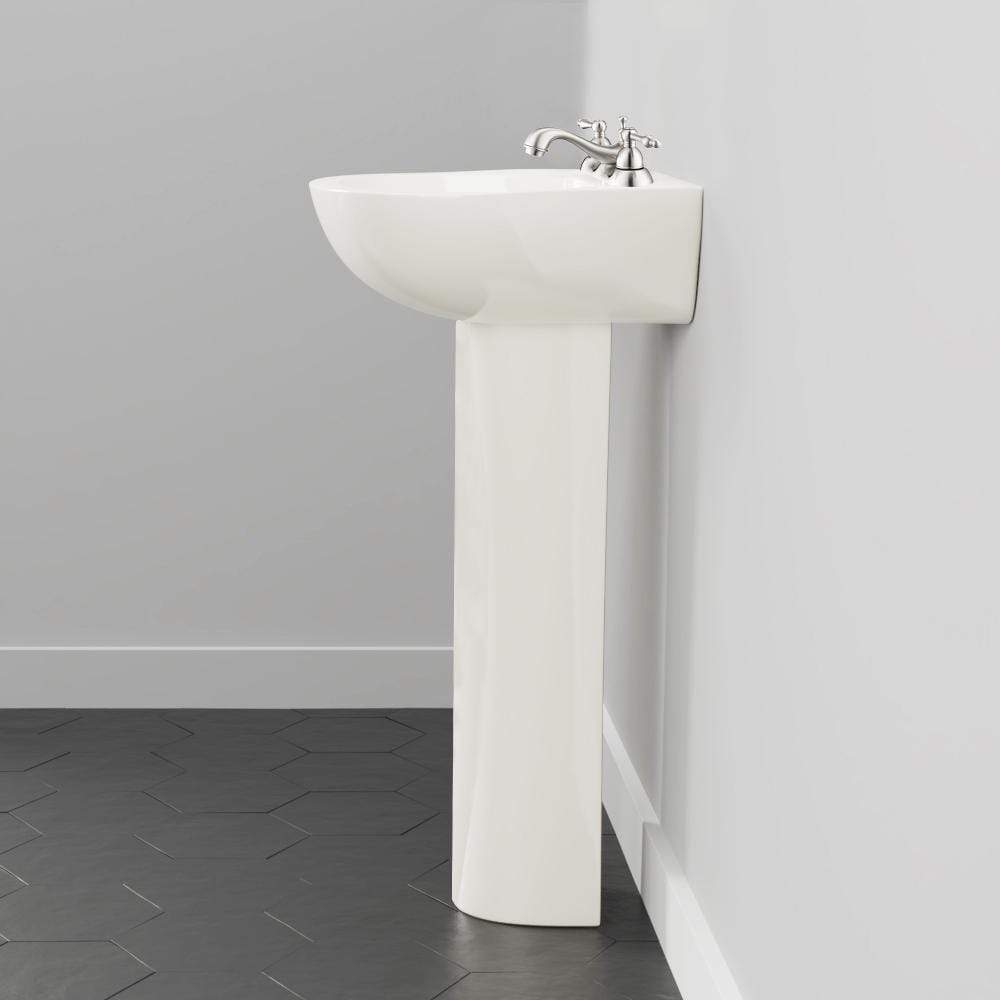 Solon 100 Vitreous China Pedestal Sink