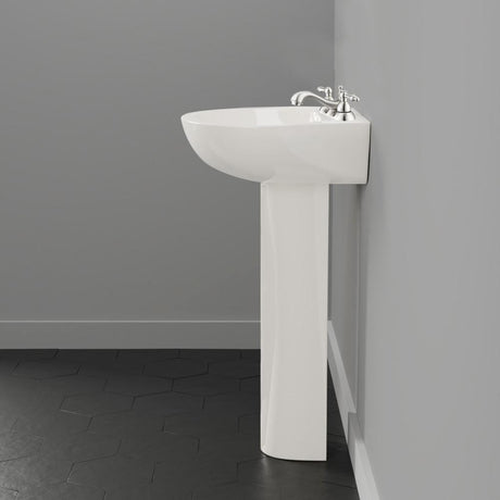 Solon 200 Vitreous China Pedestal Sink