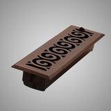 Spiral Solid Brass Floor Register