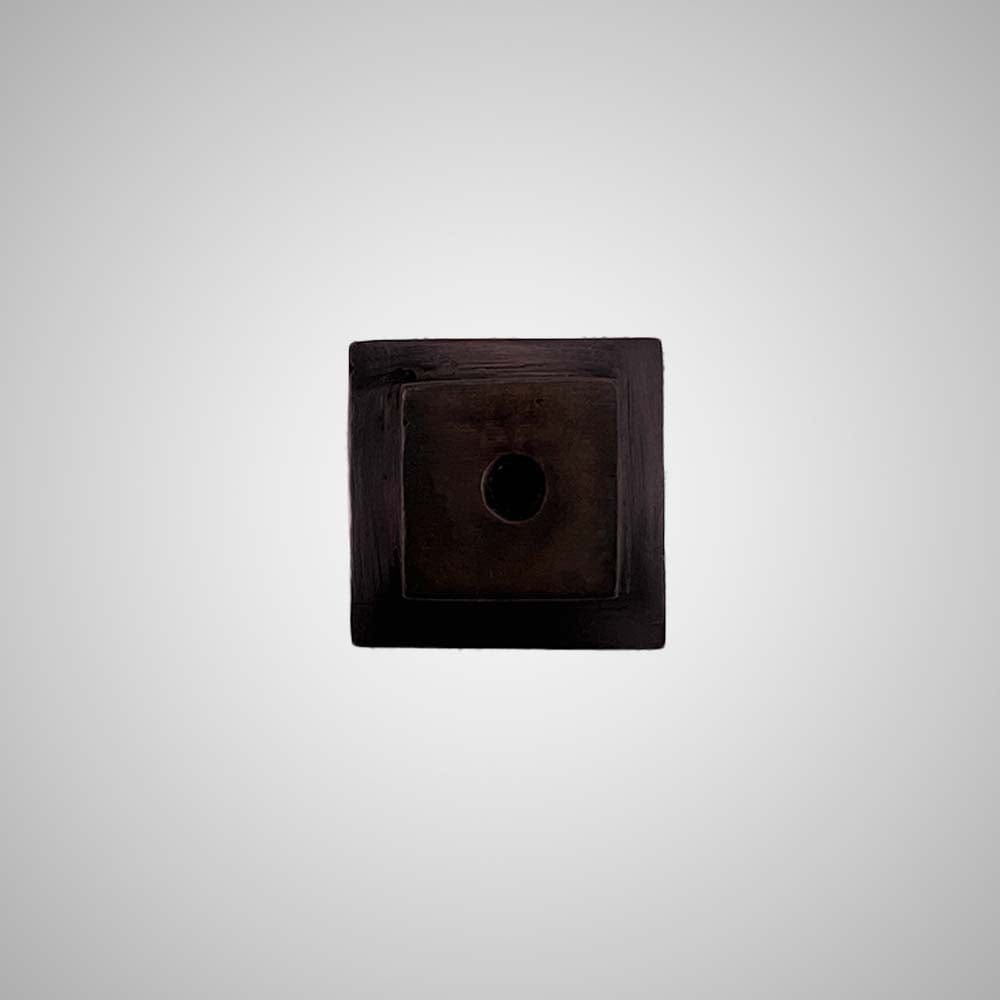 Square Hammered Cabinet Knob