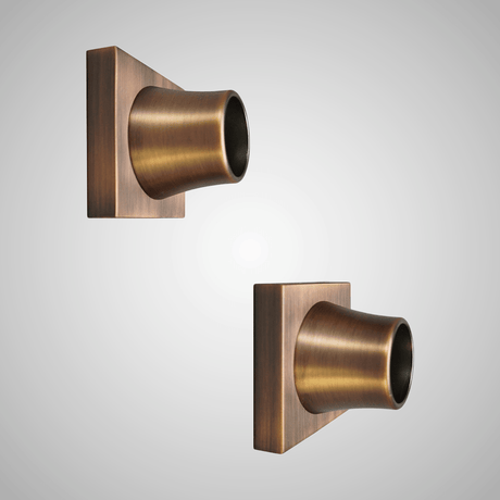 Square Shower Rod Flanges