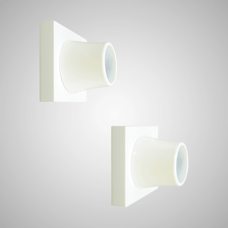 Square Shower Rod Flanges