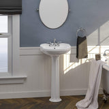 Stanfield Vitreous China Pedestal Sink - Large