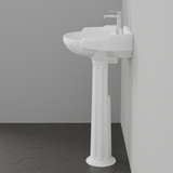 Stanfield Vitreous China Pedestal Sink - Large