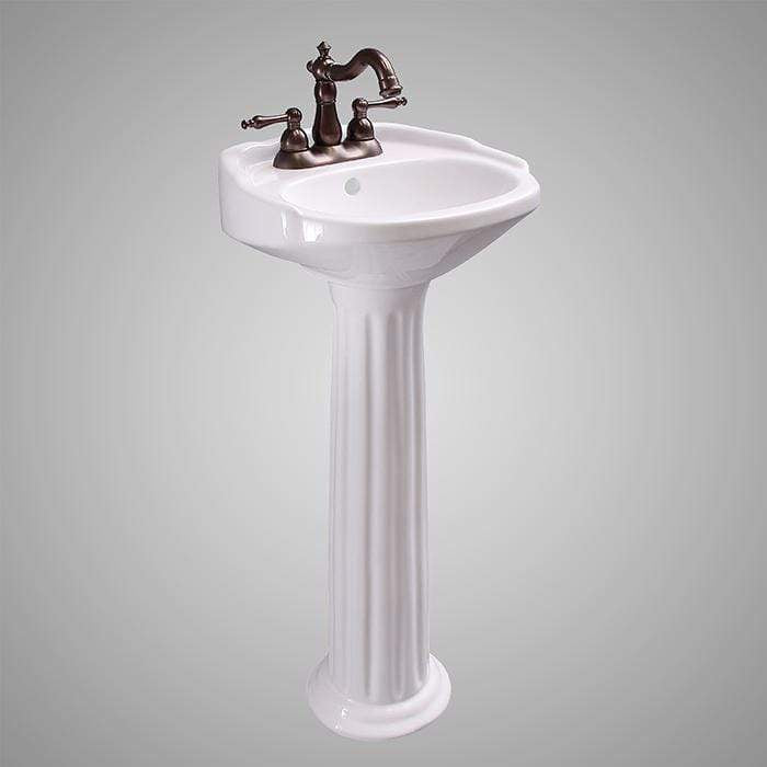 Stanfield Vitreous China Pedestal Sink - Small
