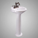 Stanfield Vitreous China Pedestal Sink - Small