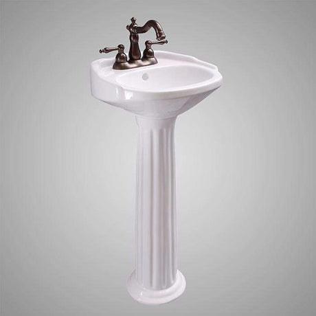 Stanfield Vitreous China Pedestal Sink - Small