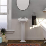Stanfield Vitreous China Pedestal Sink - Small