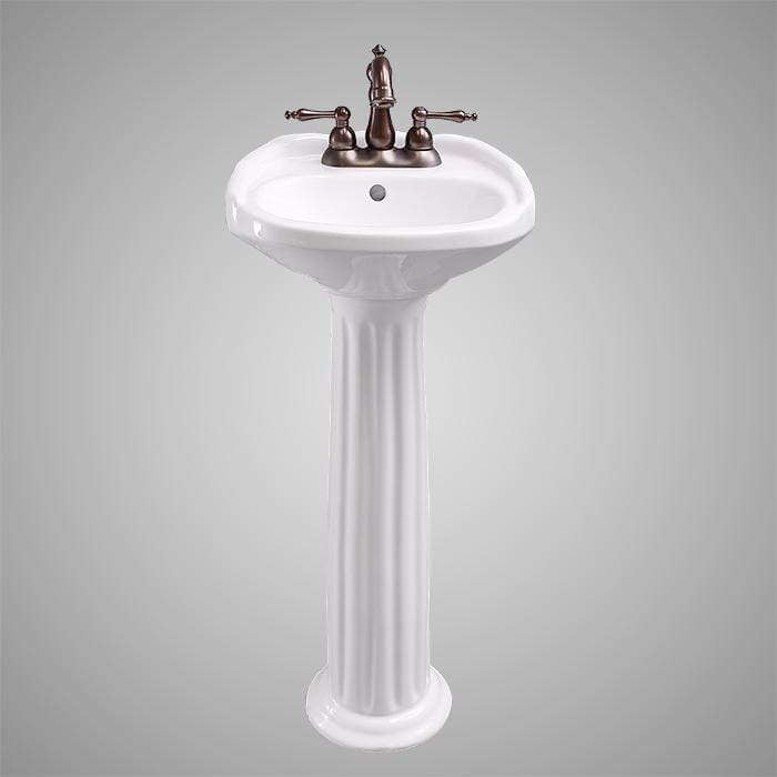Stanfield Vitreous China Pedestal Sink - Small
