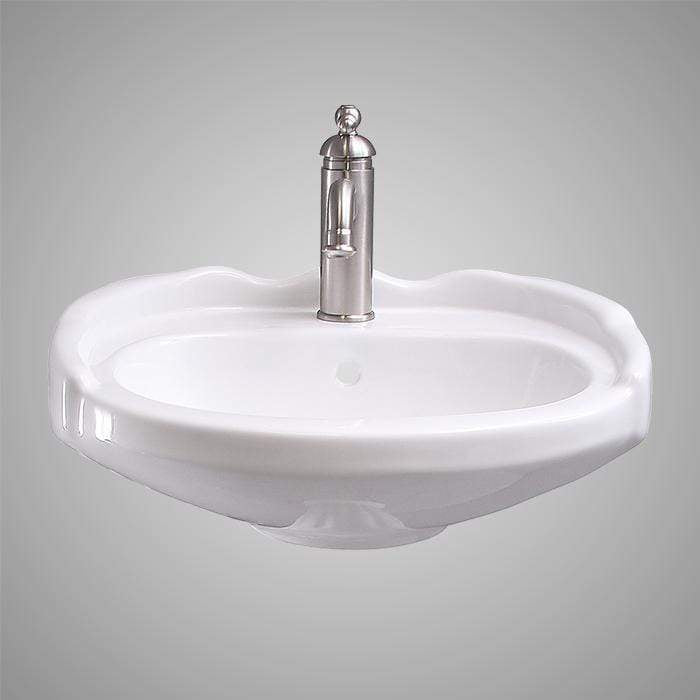 Stanfield Vitreous China Wall-Mount Bathroom Sink - Large