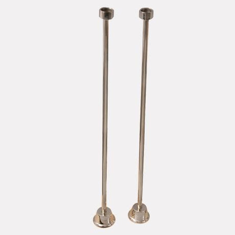 Straight Deck-Mount Tub Supply Lines