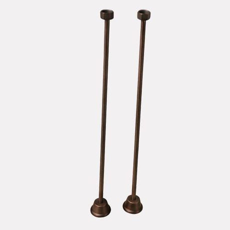 Straight Deck-Mount Tub Supply Lines