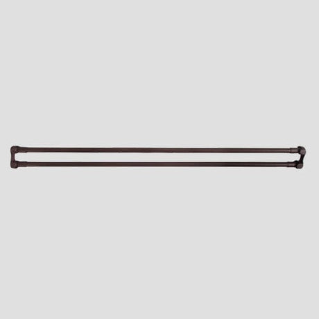 Straight Double Solid Brass Shower Rod