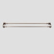 Straight Double Solid Brass Shower Rod