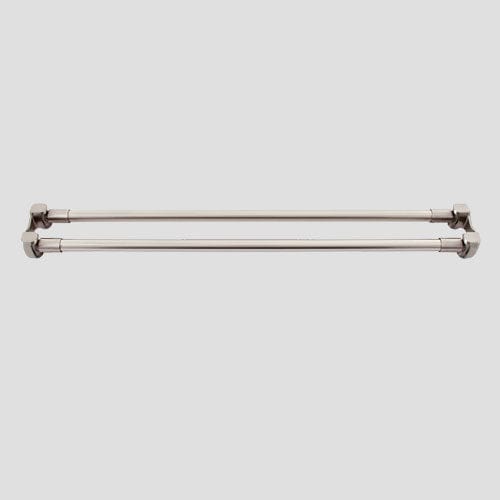 Straight Double Solid Brass Shower Rod