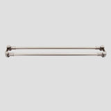 Straight Double Solid Brass Shower Rod