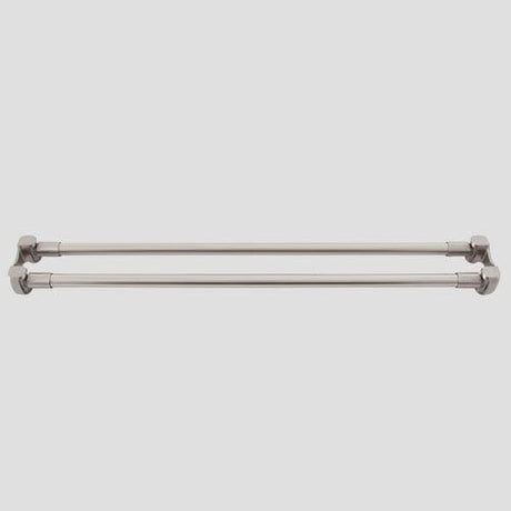 Straight Double Solid Brass Shower Rod