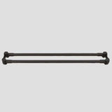 Straight Double Solid Brass Shower Rod