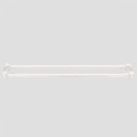 Straight Double Solid Brass Shower Rod