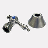 Straight Stop and Flange - 1/2" FIP x 1/2" OD Compression