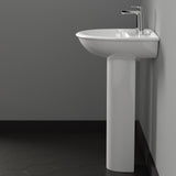 Sumter 200 Vitreous China Pedestal Sink