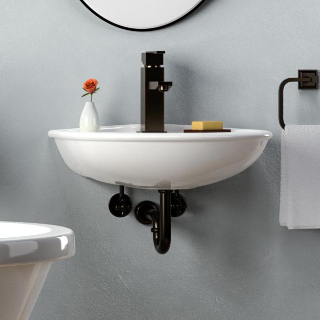 Sumter 200 Vitreous China Wall-Mount Sink