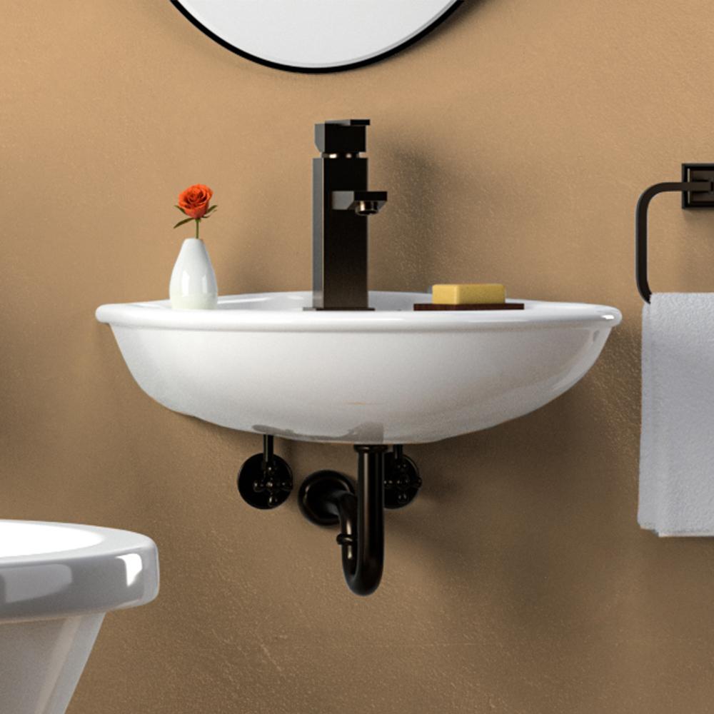 Sumter 500 Vitreous China Wall-Mount Sink