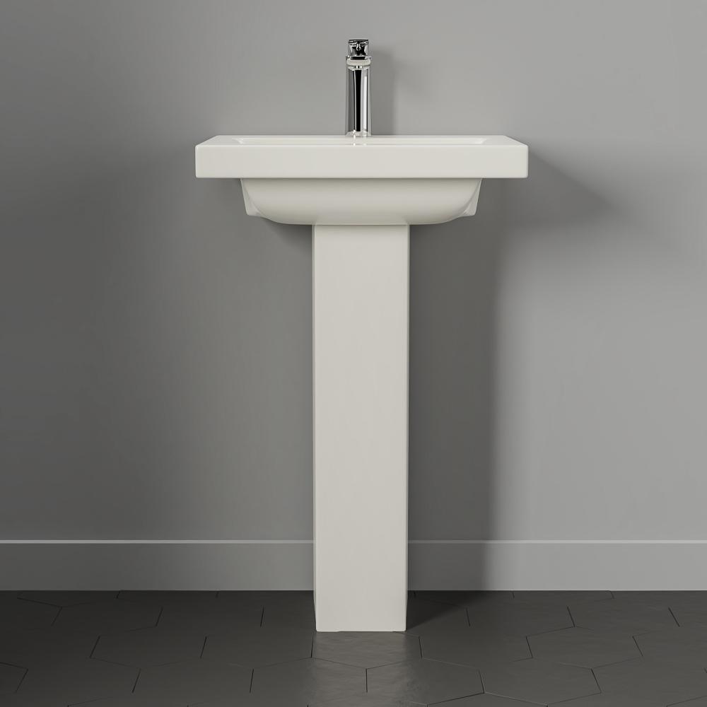 Sylvania 100 Vitreous China Pedestal Sink