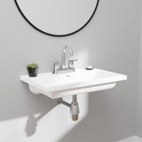 Sylvania 100 Vitreous China Wall-Mount Sink