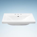 Sylvania 100 Vitreous China Wall-Mount Sink