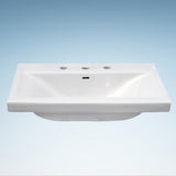 Sylvania 100 Vitreous China Wall-Mount Sink
