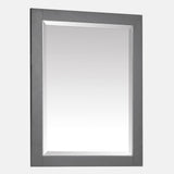 Tendoy Framed Vanity Mirror - Twilight Gray