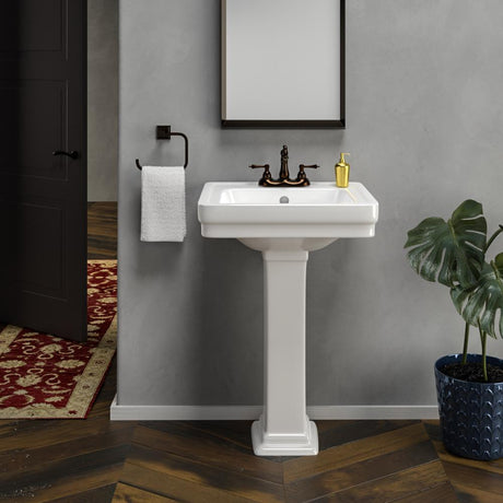 Tifton 100 Vitreous China Pedestal Sink