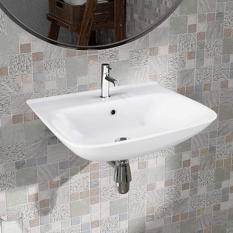 Timberon 100 Vitreous China Wall-Mount Sink
