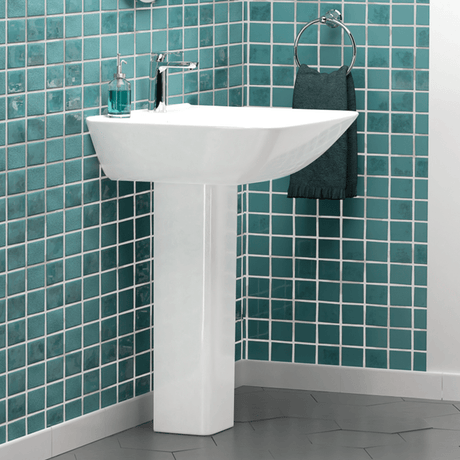 Timberon 300 Vitreous China Pedestal Sink