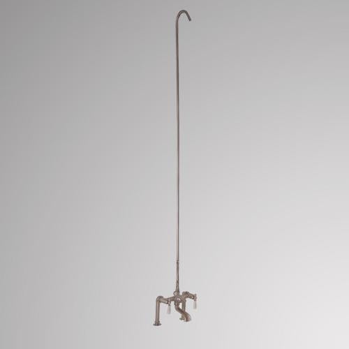 Traditional Deck-Mount Tub Faucet and Riser