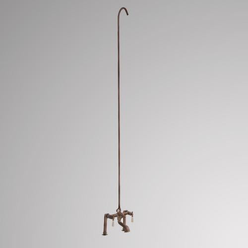 Traditional Deck-Mount Tub Faucet and Riser