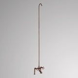 Traditional Deck-Mount Tub Faucet and Riser