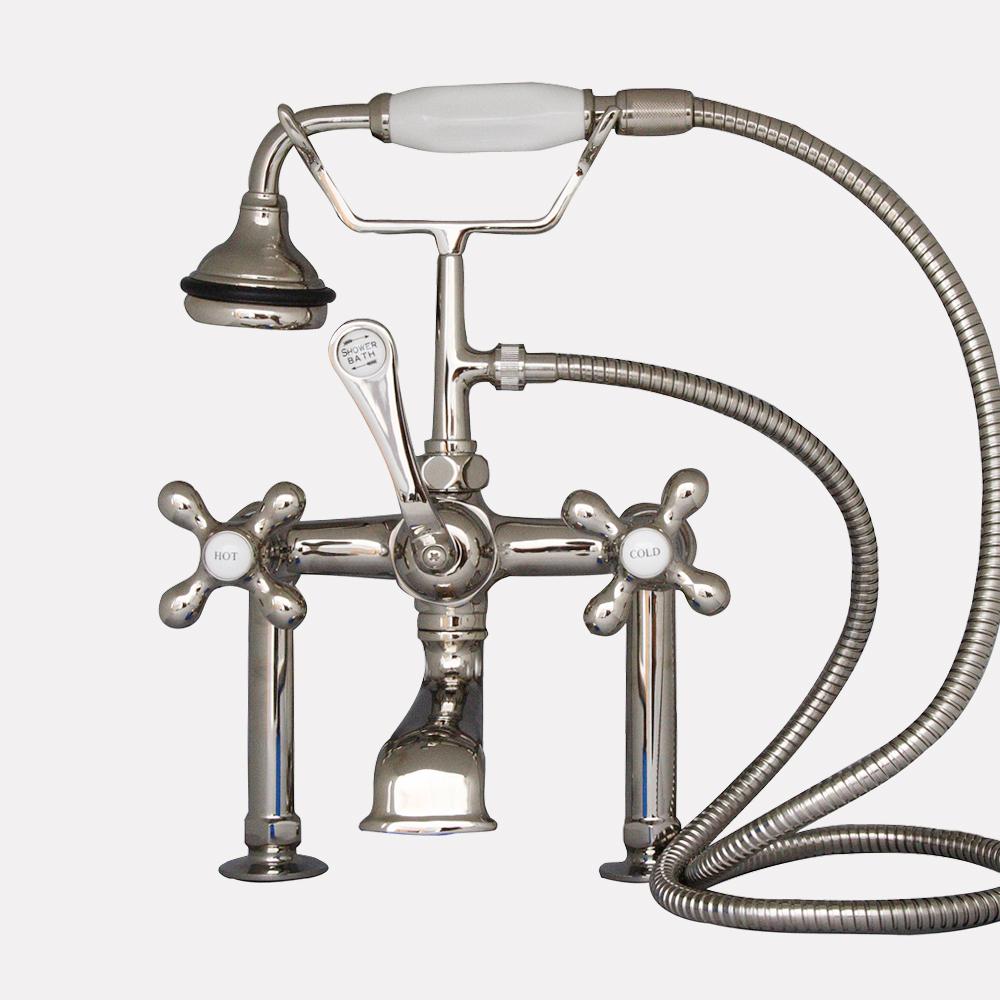 Classical Deck-Mount Tub Faucet with Hand Shower