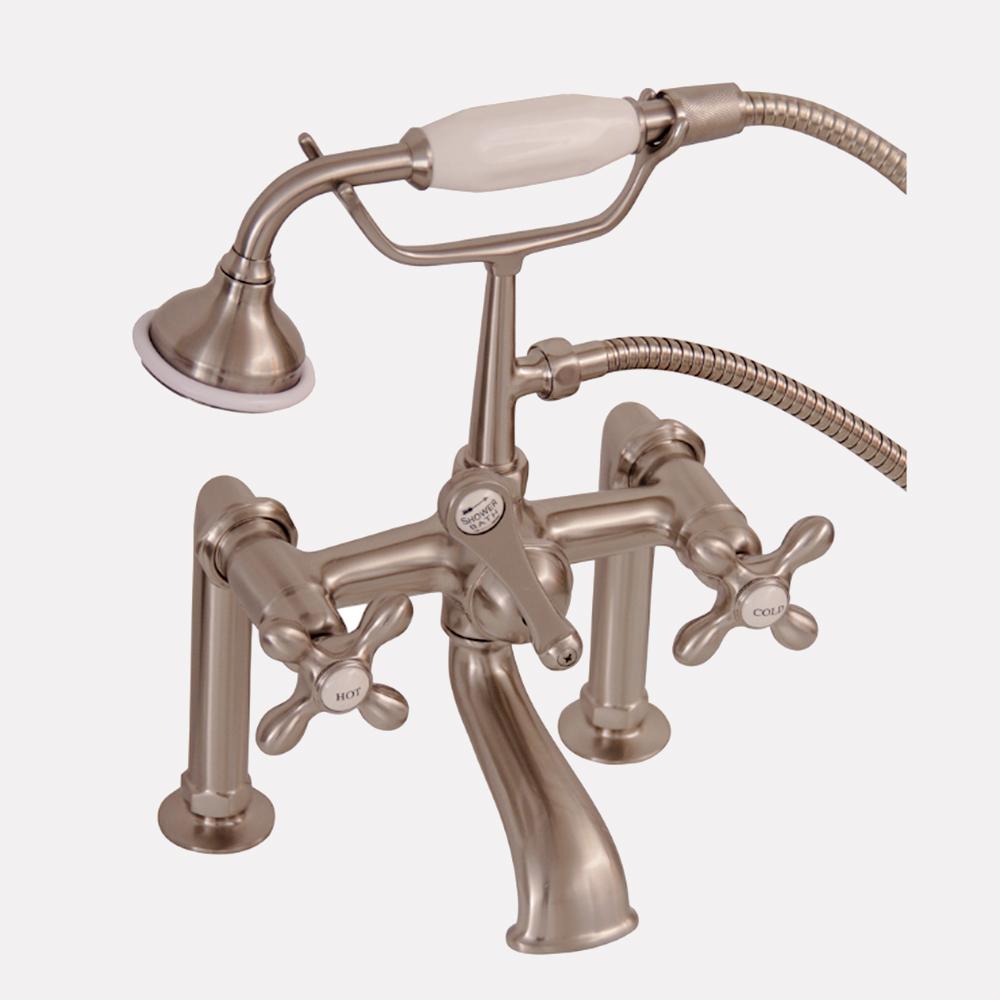 Classical Deck-Mount Tub Faucet with Hand Shower