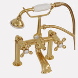 Classical Deck-Mount Tub Faucet with Hand Shower