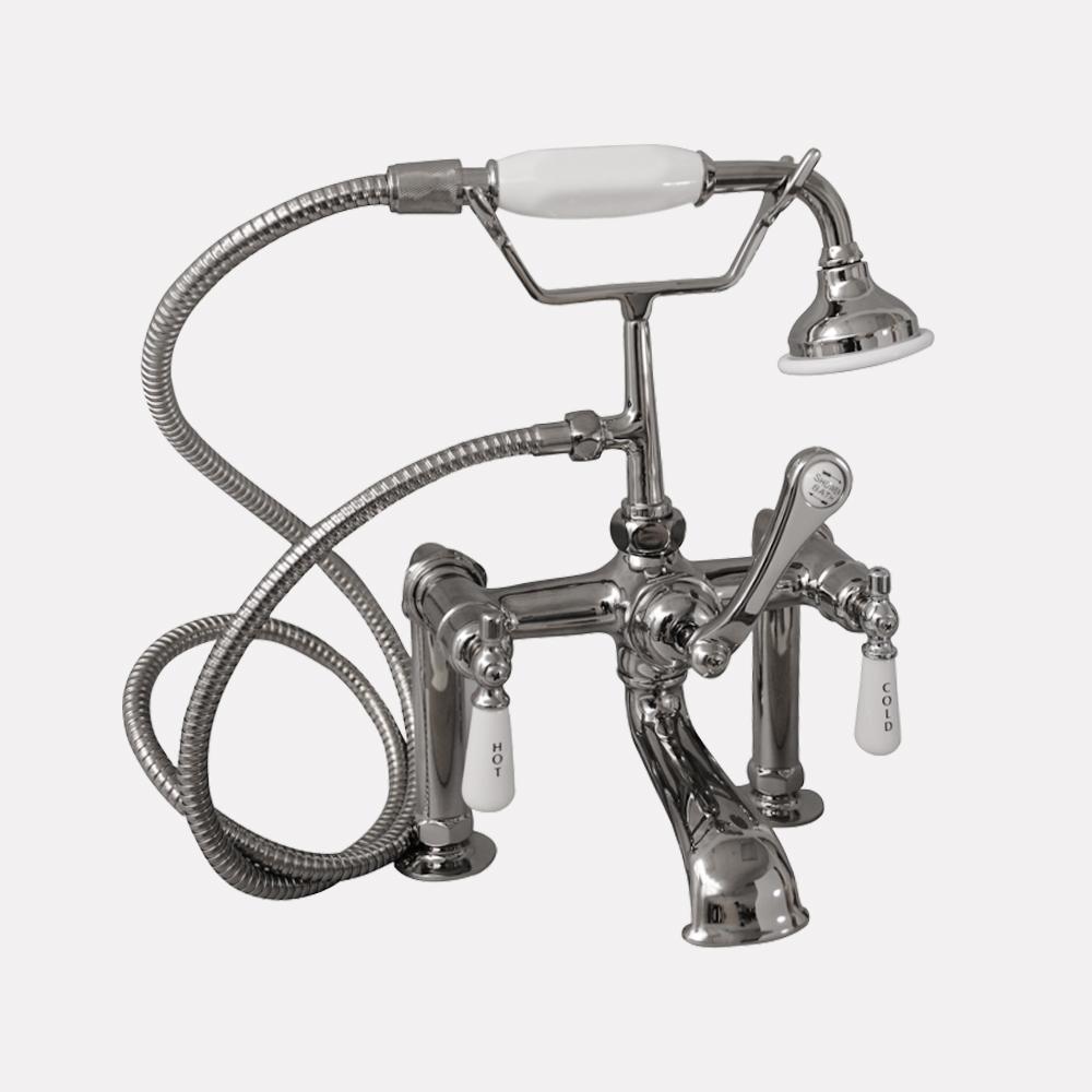Classical Deck-Mount Tub Faucet with Hand Shower