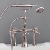 Authentic Deck-Mount Tub Faucet with Hand Shower