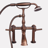 Authentic Deck-Mount Tub Faucet with Hand Shower