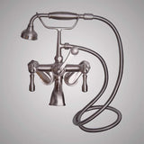 Traditional Wall-Mount Tub Faucet with Hand Shower