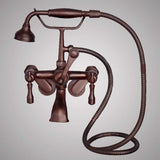 Traditional Wall-Mount Tub Faucet with Hand Shower